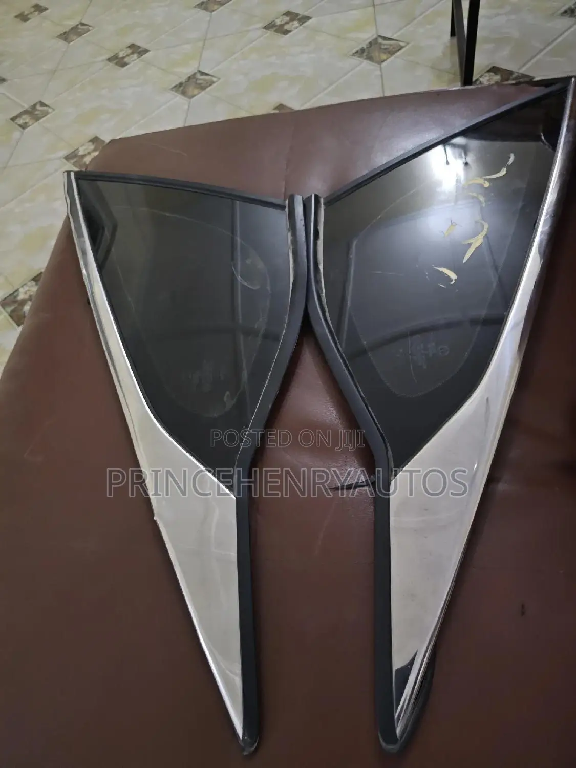Paired Quarter Window Glass for Honda Accord 2018-2022