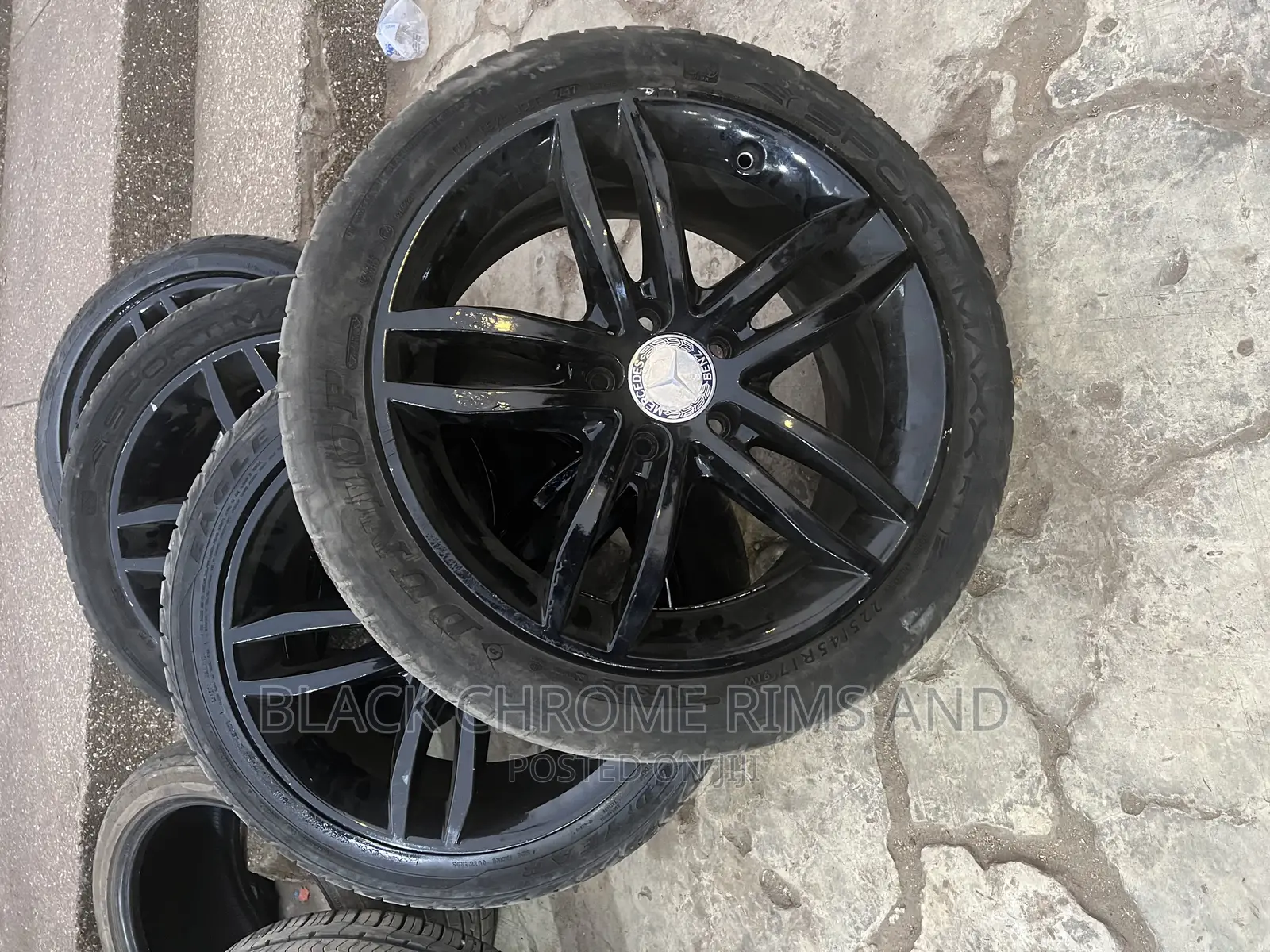 Original Benz Homeused Rim Set