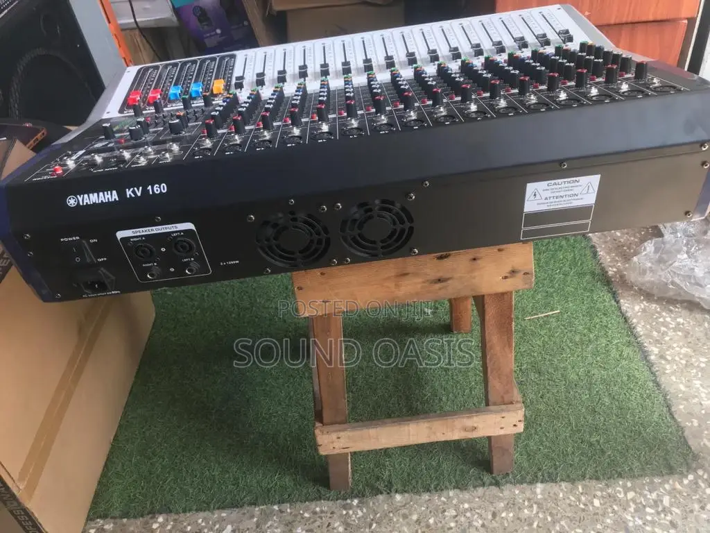 Yamaha KV160 16channel Mixer With in-Built Amplifier Powered