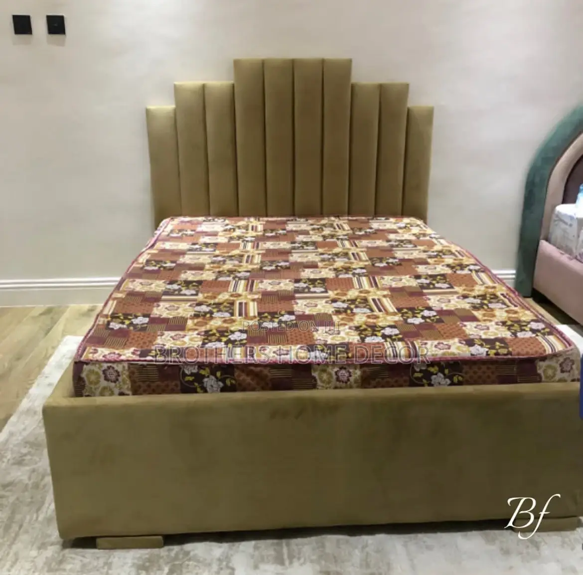 Local Double Bedframe And Mattress