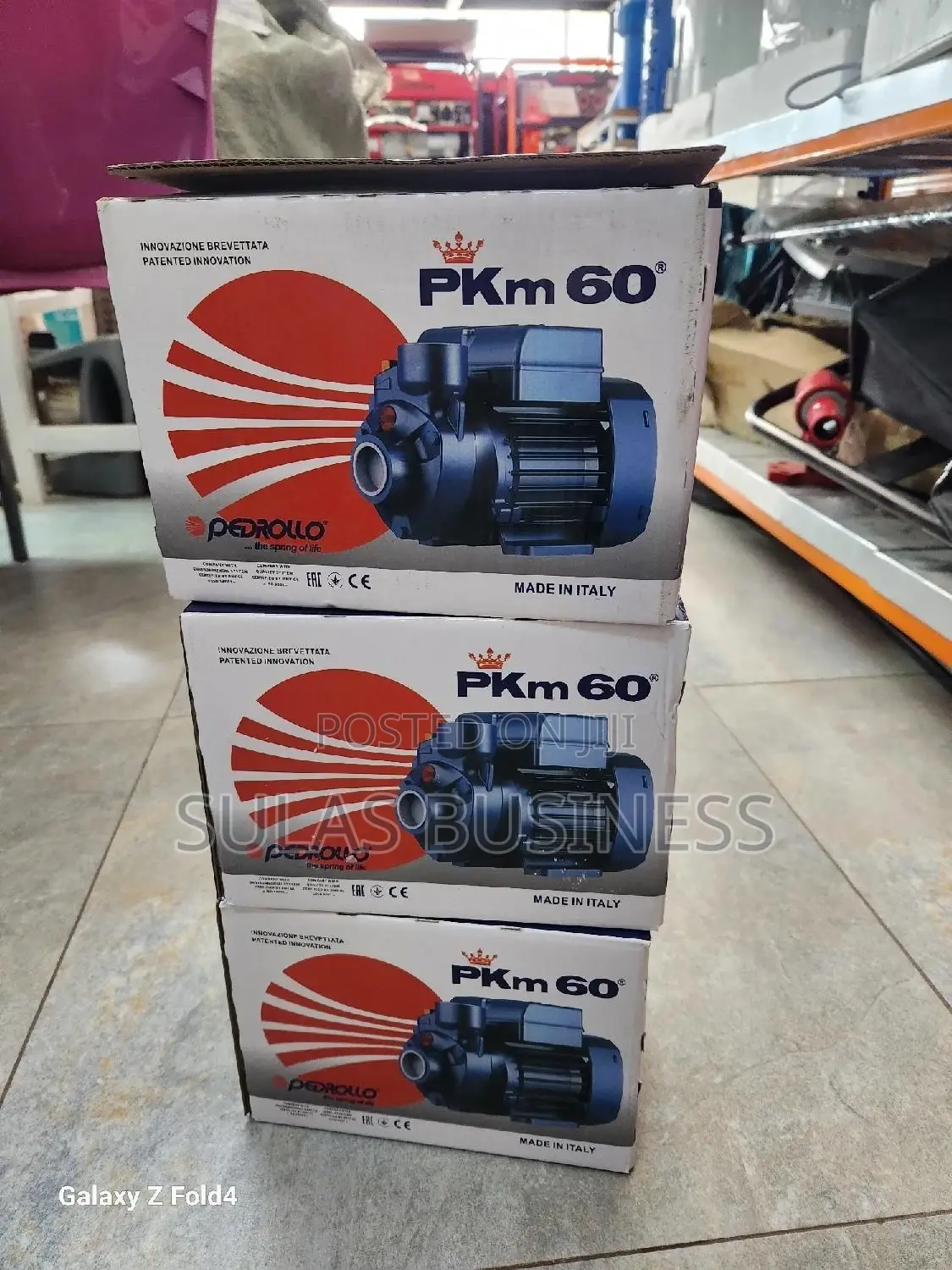 0.5 HP Pedrollo Cast Electric Water Pump
