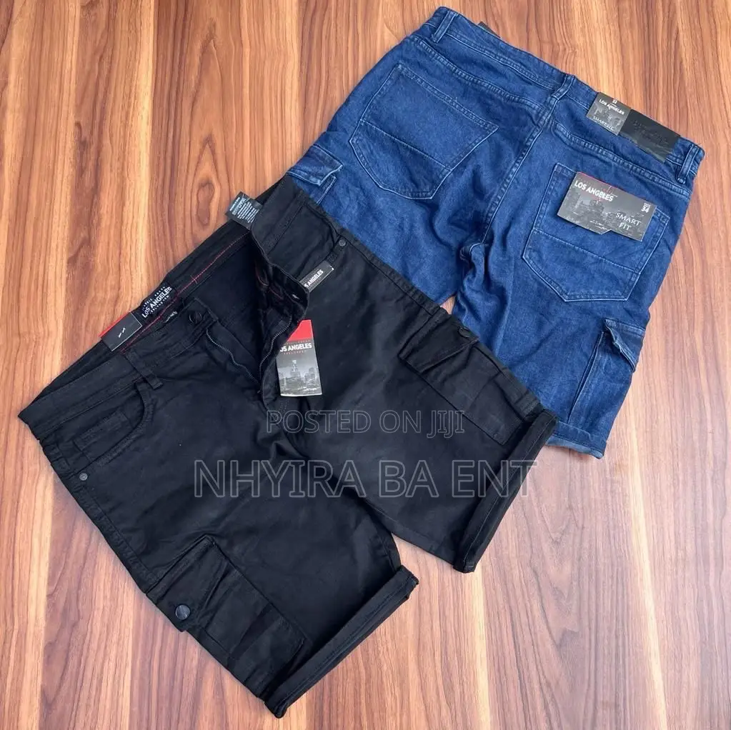 Black Island Side Pocket Shorts Available