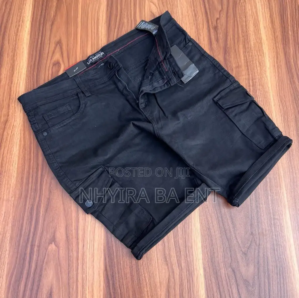 Black Island Side Pocket Shorts Available