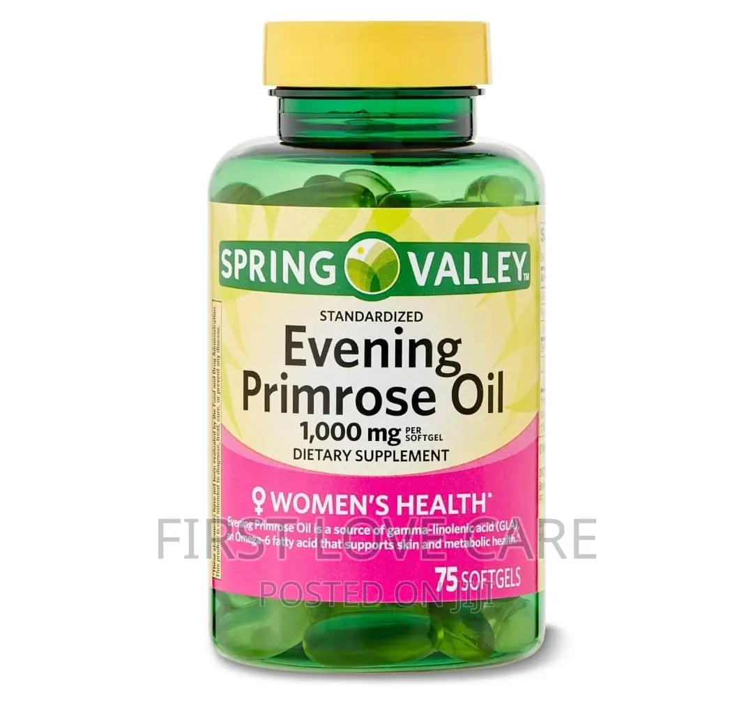 Spring Valley Evening Primrose Oil 1000mg