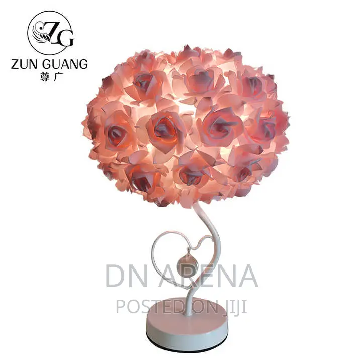Nordic Rose Flower Table Lamp