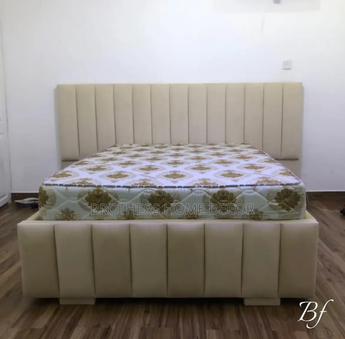 Local Double Bedframe and Mattress