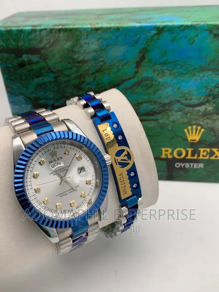 Quality Rolex Watch and Bracelet