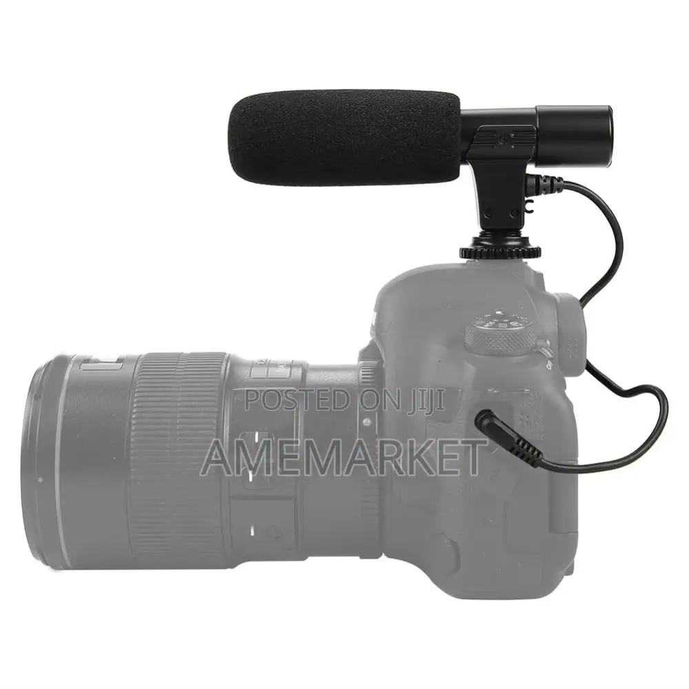 Mic-01 SLR Camera Dv Stereo Interview Recording Microphone