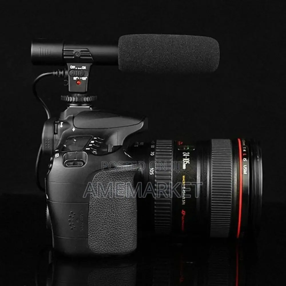 Mic-01 SLR Camera Dv Stereo Interview Recording Microphone
