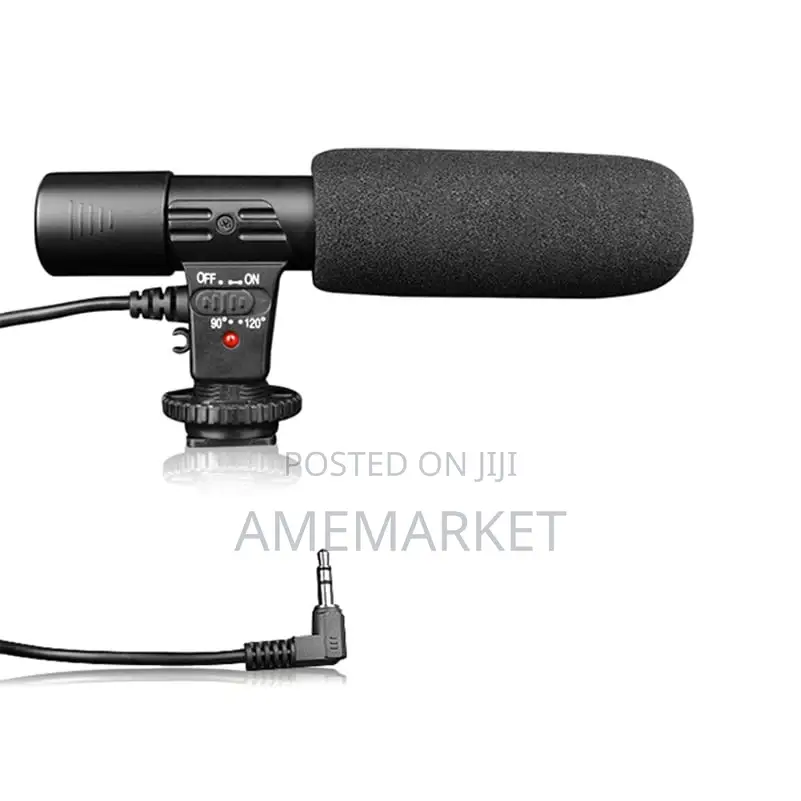 Mic-01 SLR Camera Dv Stereo Interview Recording Microphone