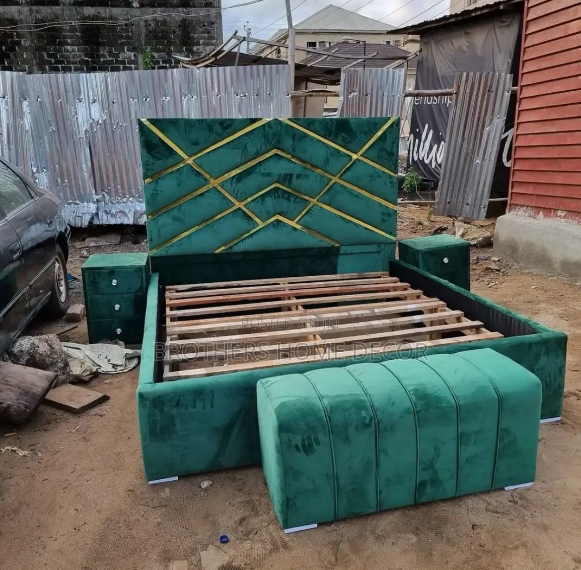 Classic Foreign Double Bedframe