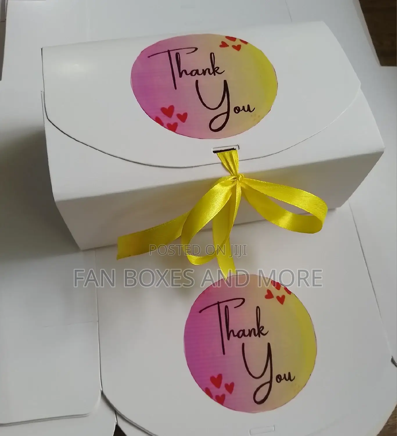 Gift Box (With Thank You Sticker )