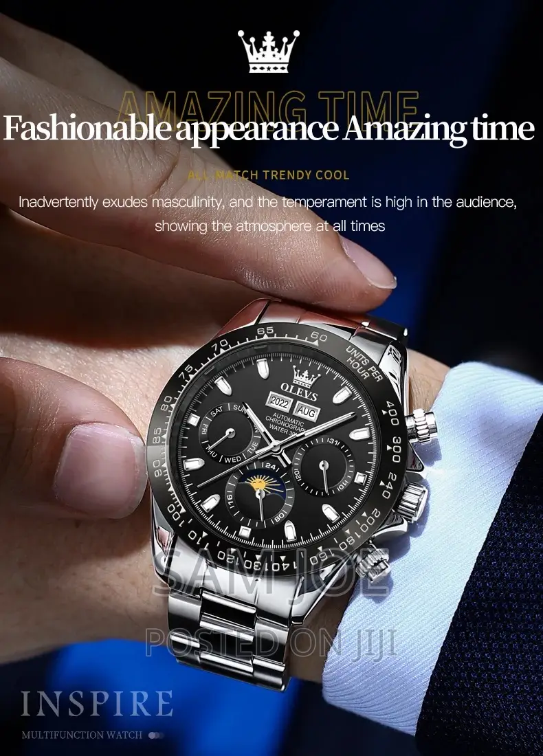 OLEVS Automatic Mechanical Watch for Men
