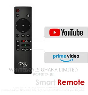 43” Frameless Smart Android Itel LED Tv-Bluetooth, Usb, HDMI