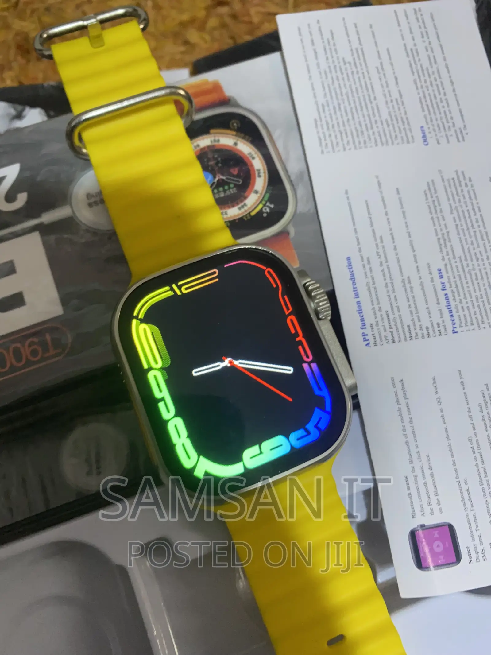 New T900 Ultra Bluetooth Smart Watch For Calls And Messages