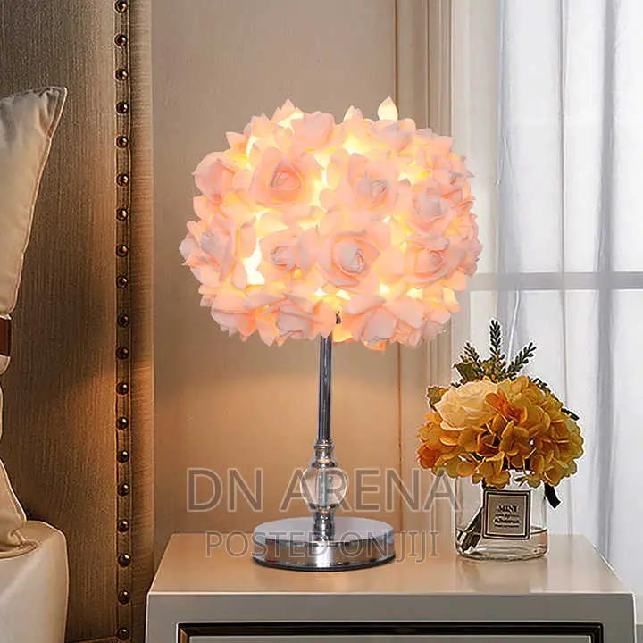 Beautiful Rose Flower LED Bedside Lamp