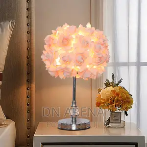 Beautiful Rose Flower LED Bedside Lamp