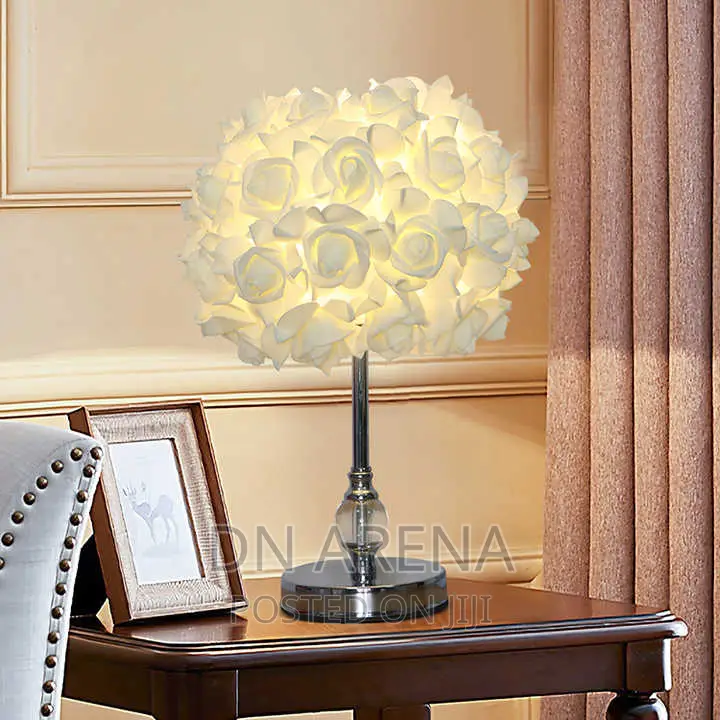 Beautiful Rose Flower LED Bedside Lamp