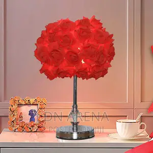 Beautiful Rose Flower LED Bedside Lamp
