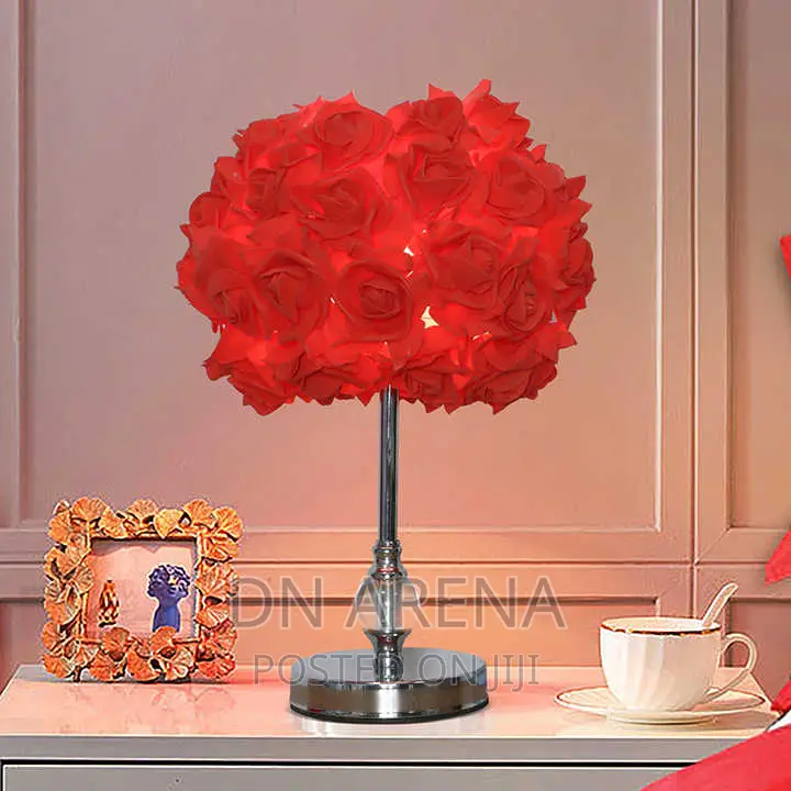Beautiful Rose Flower LED Bedside Lamp