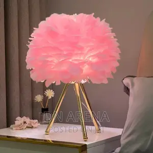 Modern Feather LED Luxury Table Lamp For Home