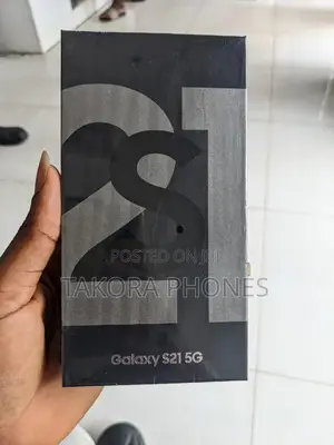 New Samsung Galaxy S21 5G 128 GB Black