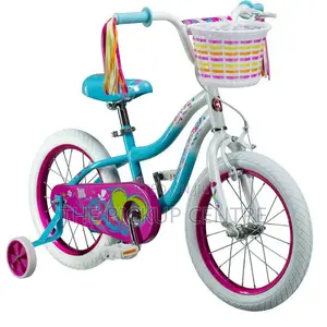 Schwinn Piston 16" Kids' Bike - Green/Pink