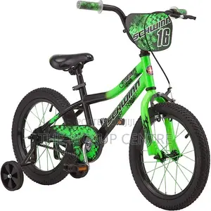 Schwinn Piston 16" Kids' Bike - Green/Pink