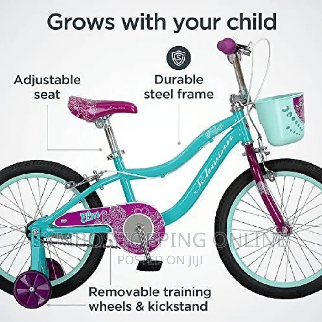 Schwinn Piston 16" Kids' Bike - Green/Pink