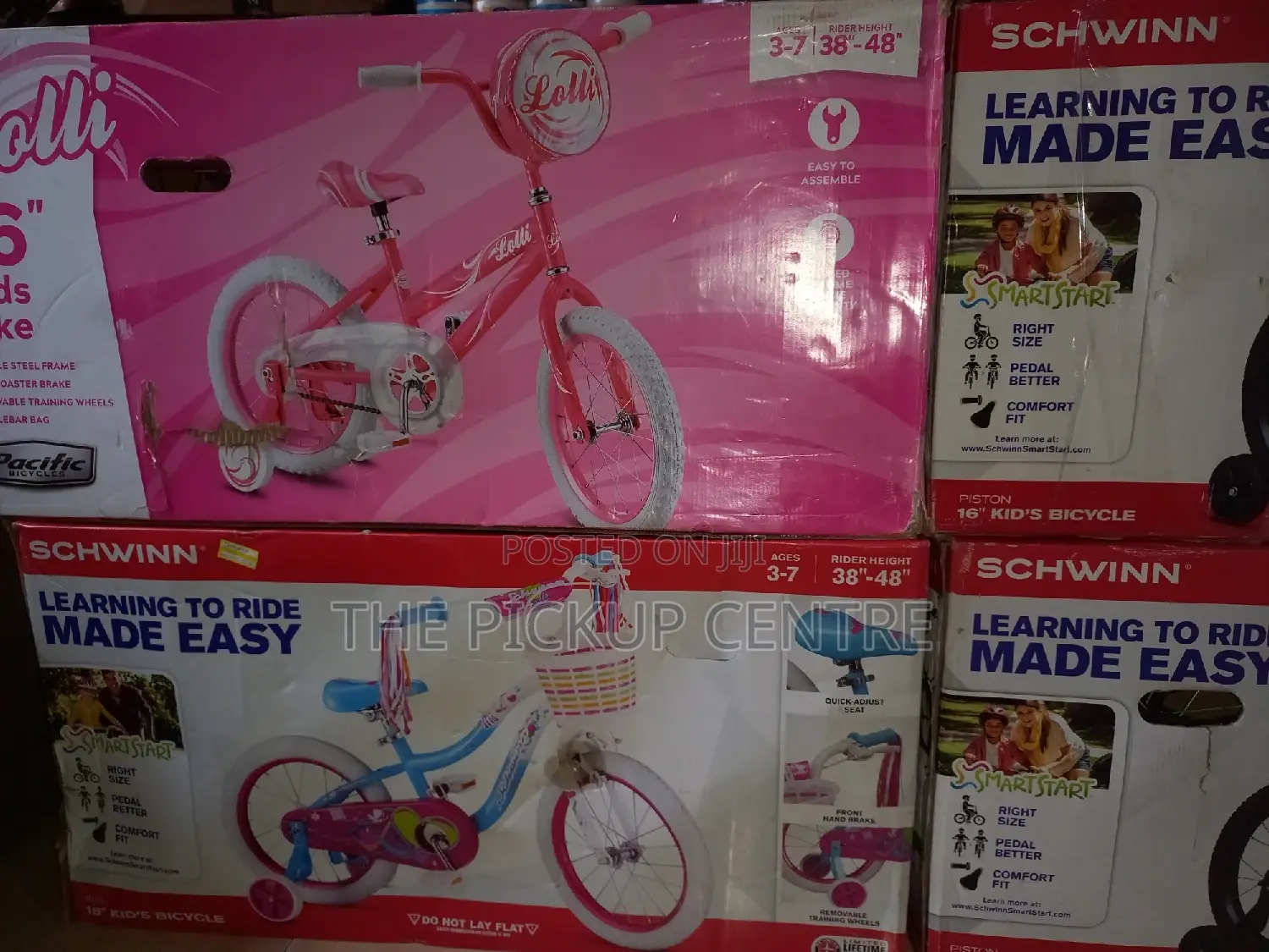 Schwinn Piston 16" Kids' Bike - Green/Pink