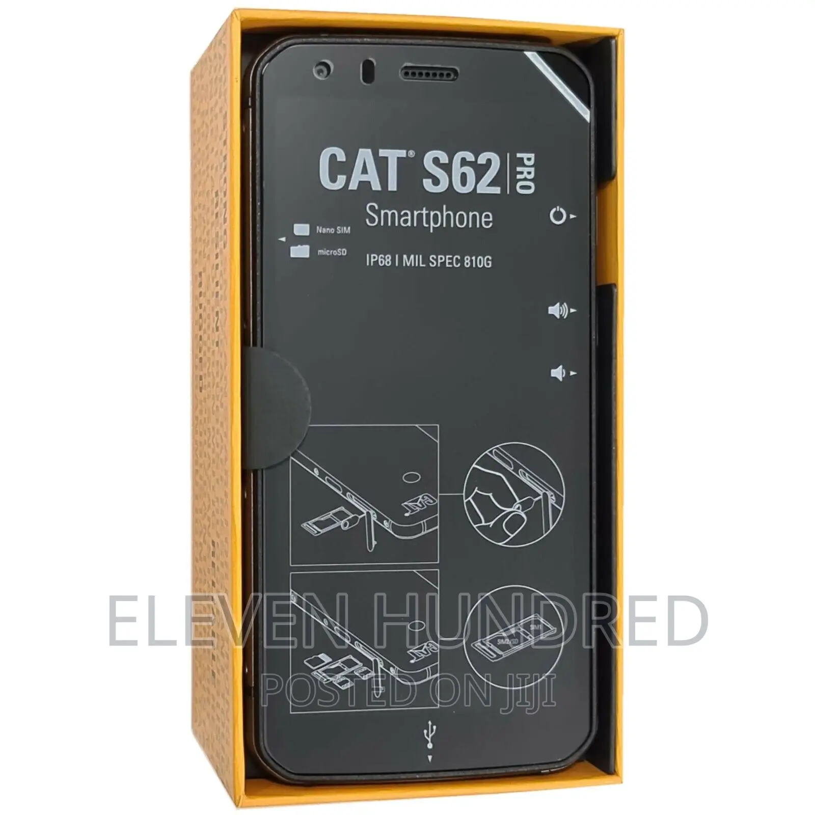 New Cat S62 Pro 128 GB Black