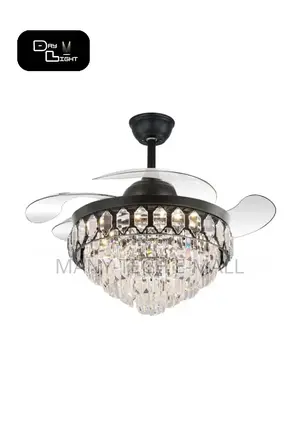 Chandelier Fan With Light (Remote Control)