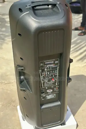 2 X 15 Inch Active Loudspeaker With Rechargeable Battery