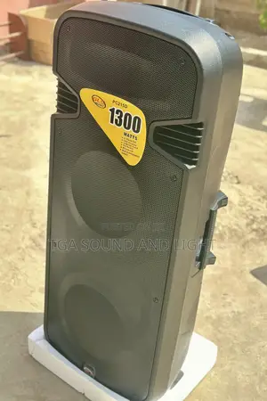 2 X 15 Inch Active Loudspeaker With Rechargeable Battery