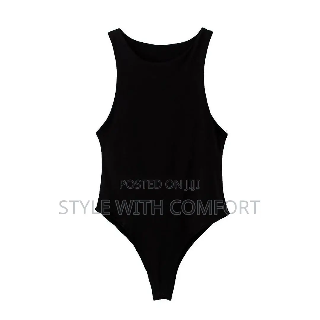 Ladies Sleeveless Bodysuit-- Cotton