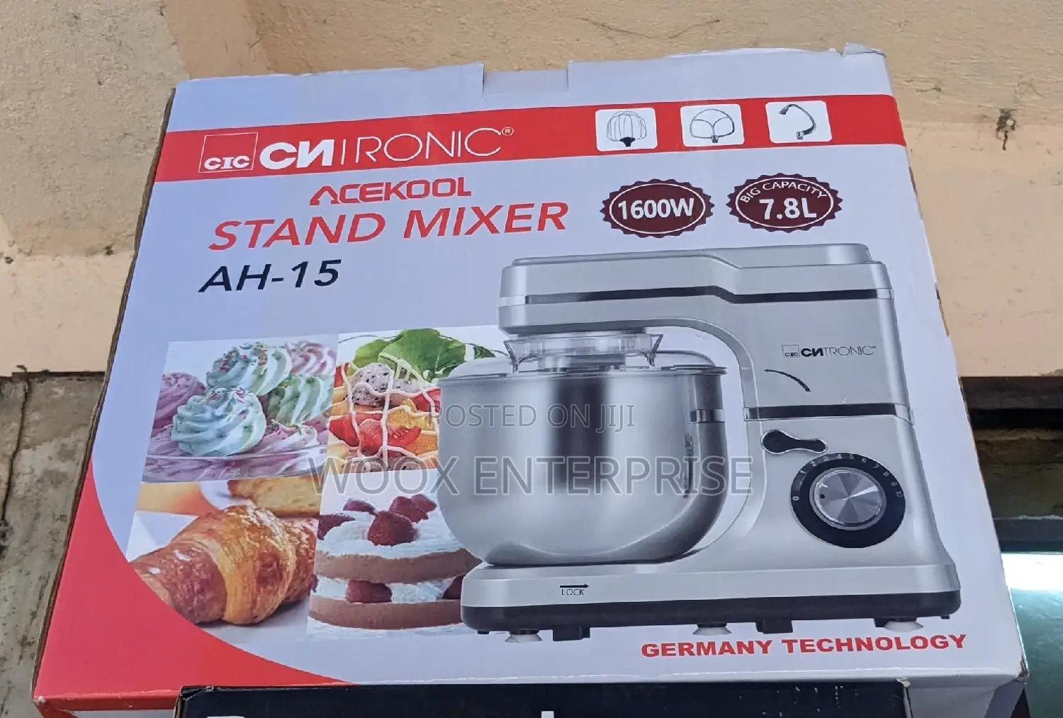 Cnironic Stand Mixer (7.8L)