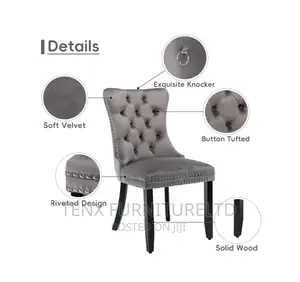 Dining Set (Table and 2 X Chair) Velvet