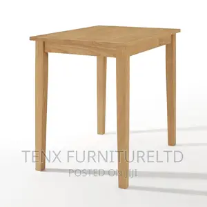 Solid Wooden Dining Table and 2 Chairs Set in Light Oak