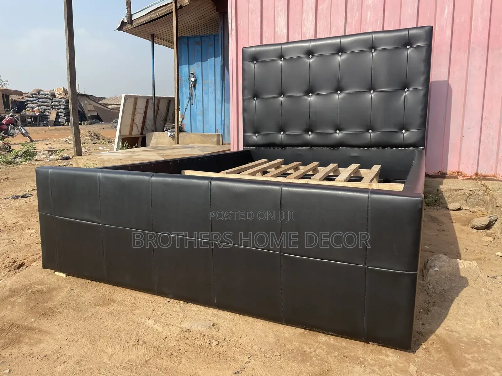 Local Ash/Latex Foam Double Bedframe 54/75