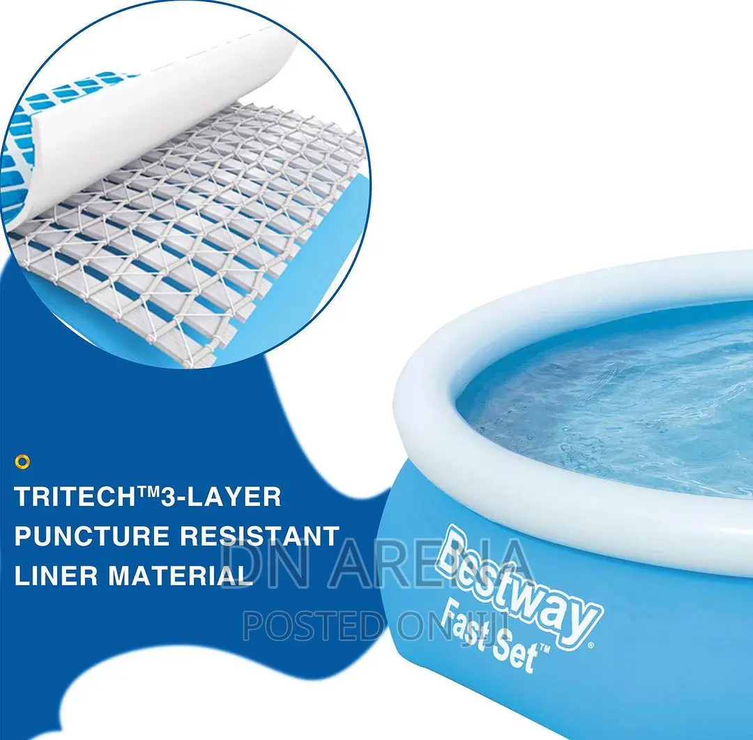 Bestway Fast Set Round Swimming Pool 3.05m*76cm Above Ground