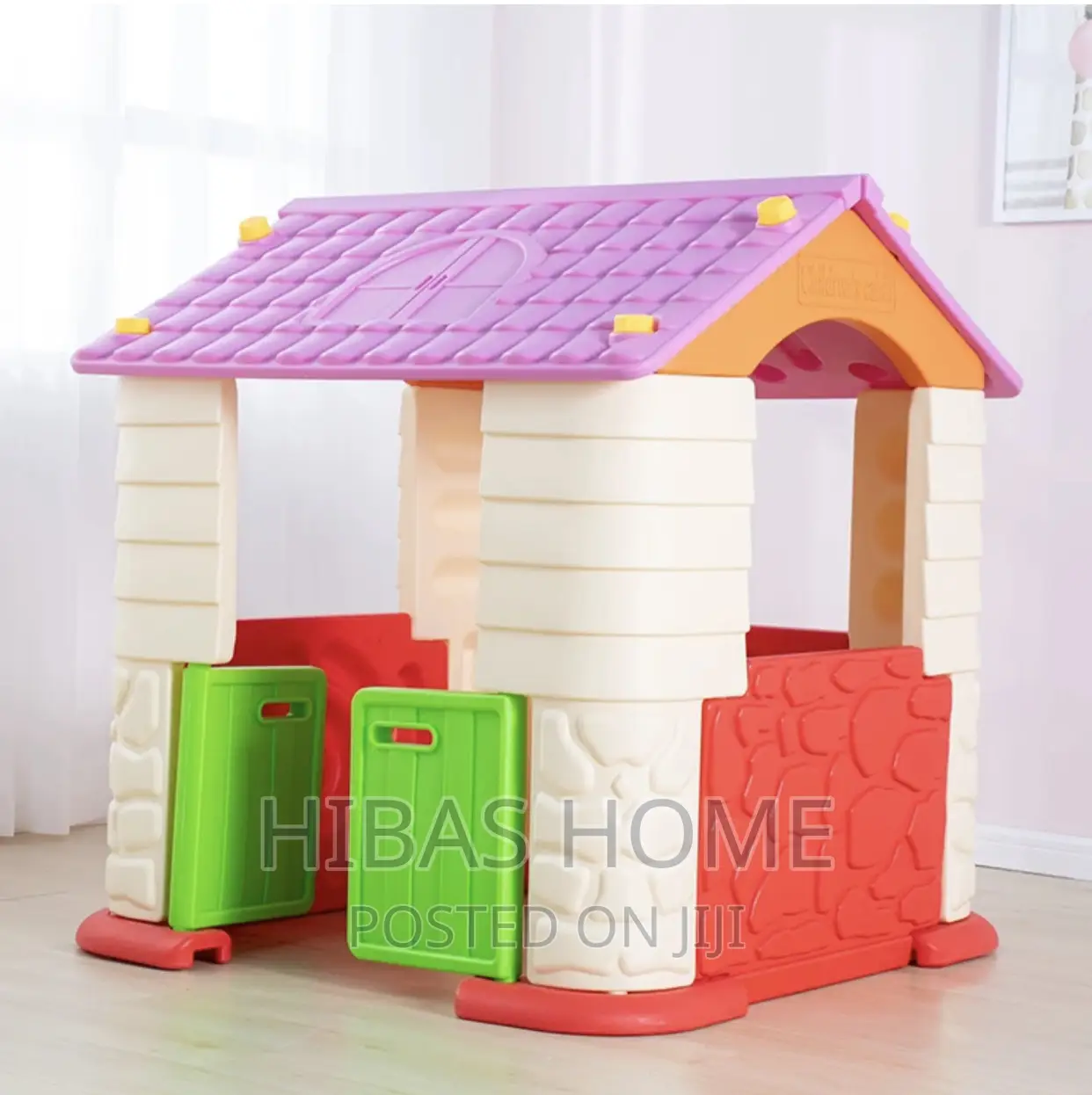 4.7ft Large Playhouses Kids Play House 120x115x115