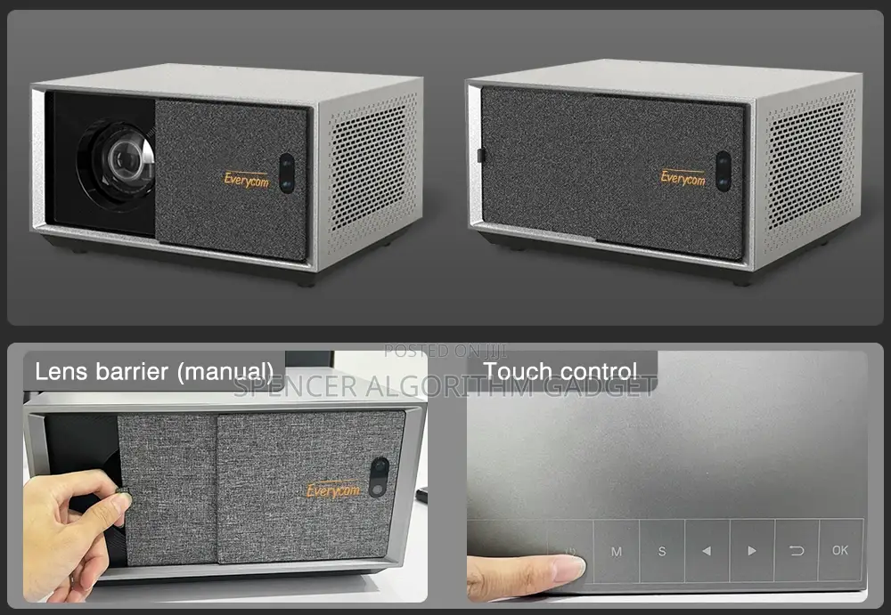 Smart Projector Everycom Rd829 300inches (Daytime Projector)