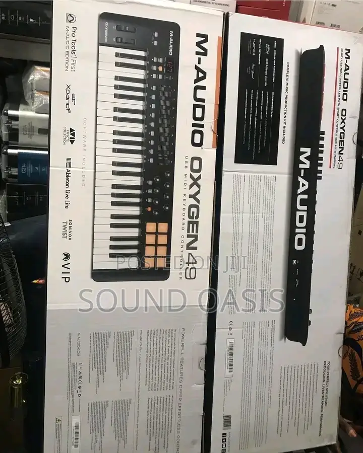 M-Audio Oxygen 49 (MKV – 49 Key USB MIDI Keyboard Controller