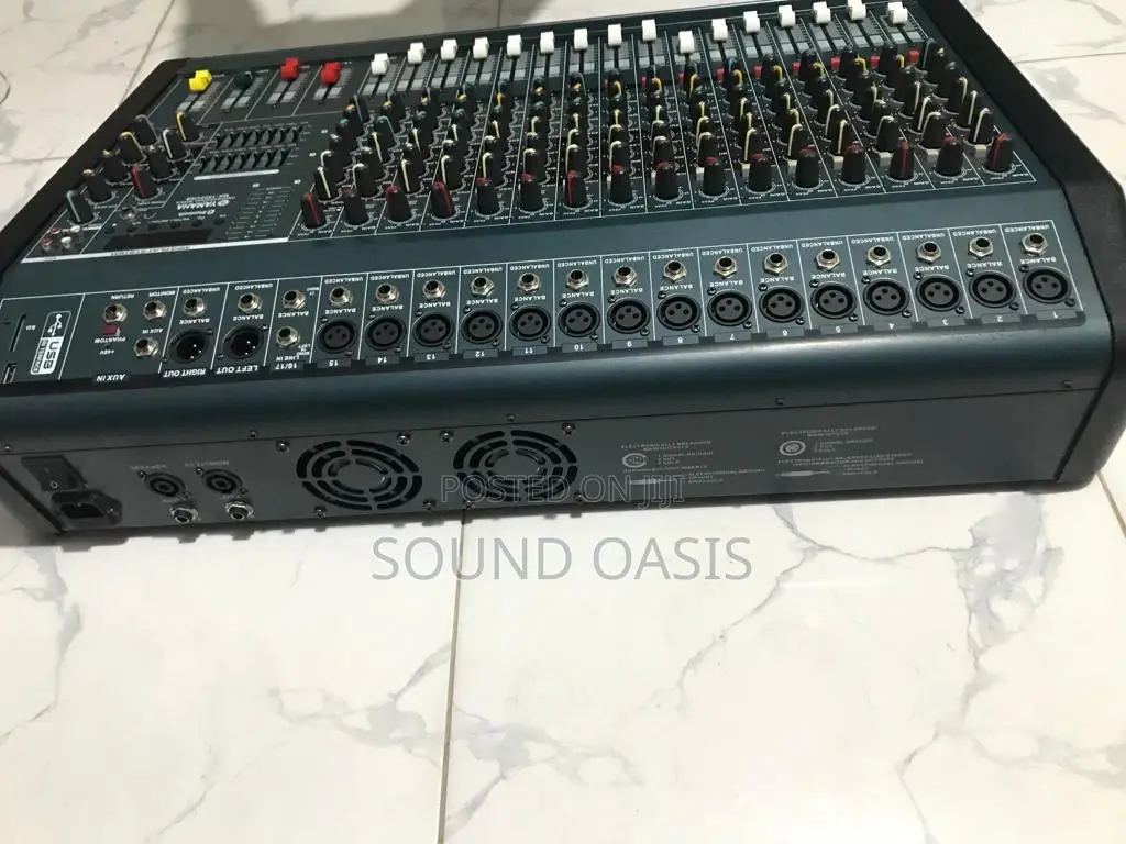 Yamaha MK-1600USB
16‐Channel Compact Power‐Mixer