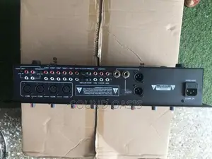 J J DJ-001 6-Channel Professional DJ Mixer