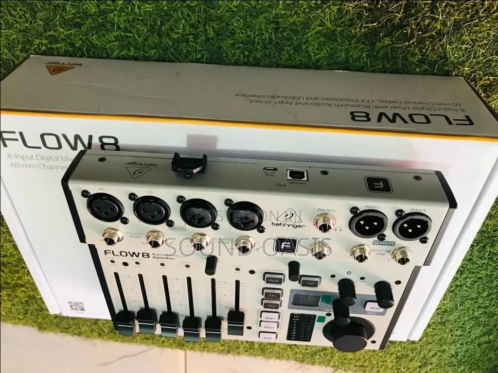 Behringer Flow 8 8-Input Digital Mixer With Bluetooth