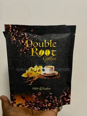 Double Root Coffee. Be the Real Man