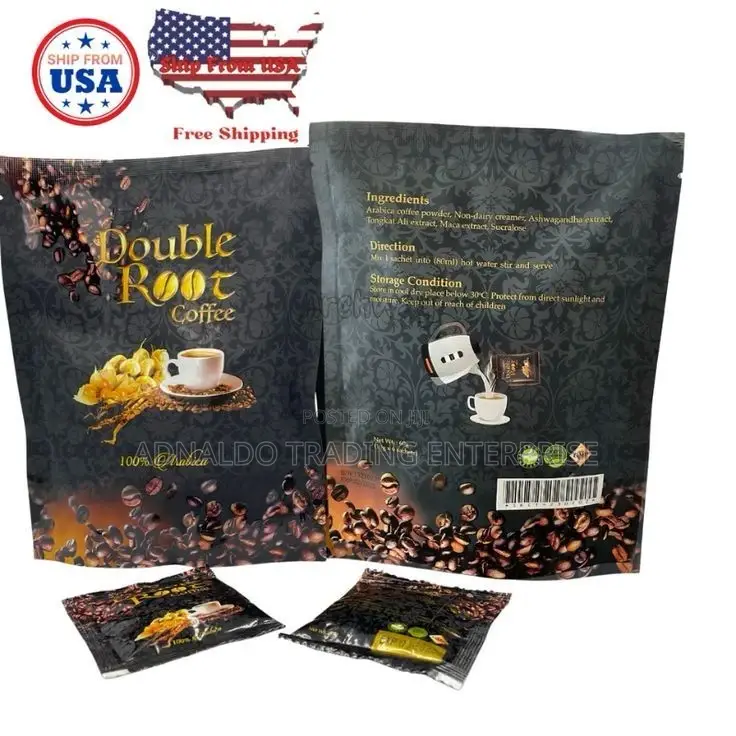 Double Root Coffee. Be the Real Man