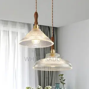 Bar Palo Pendant Light With E27 Screws Bulb