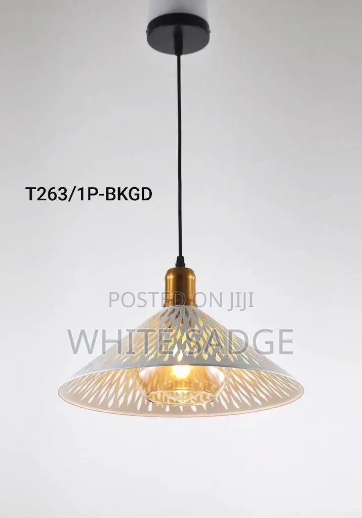 Bar Palo Pendant Light With E27 Screws Bulb